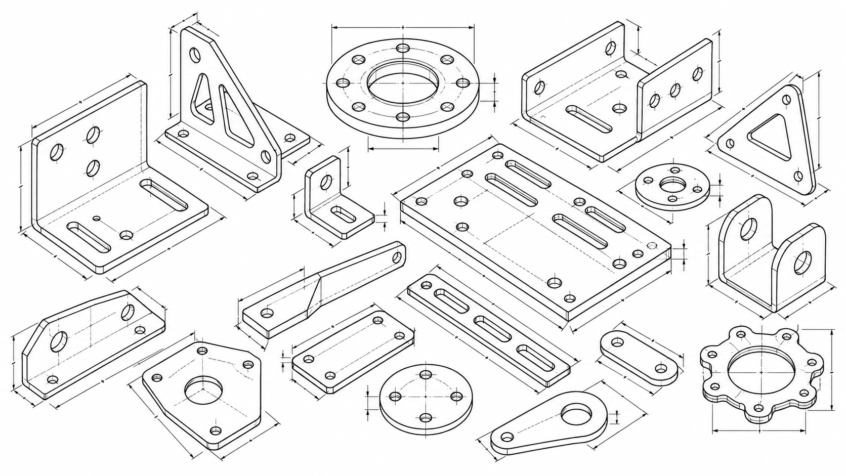 Custom Laser-Cut Components - representative capability imagery
