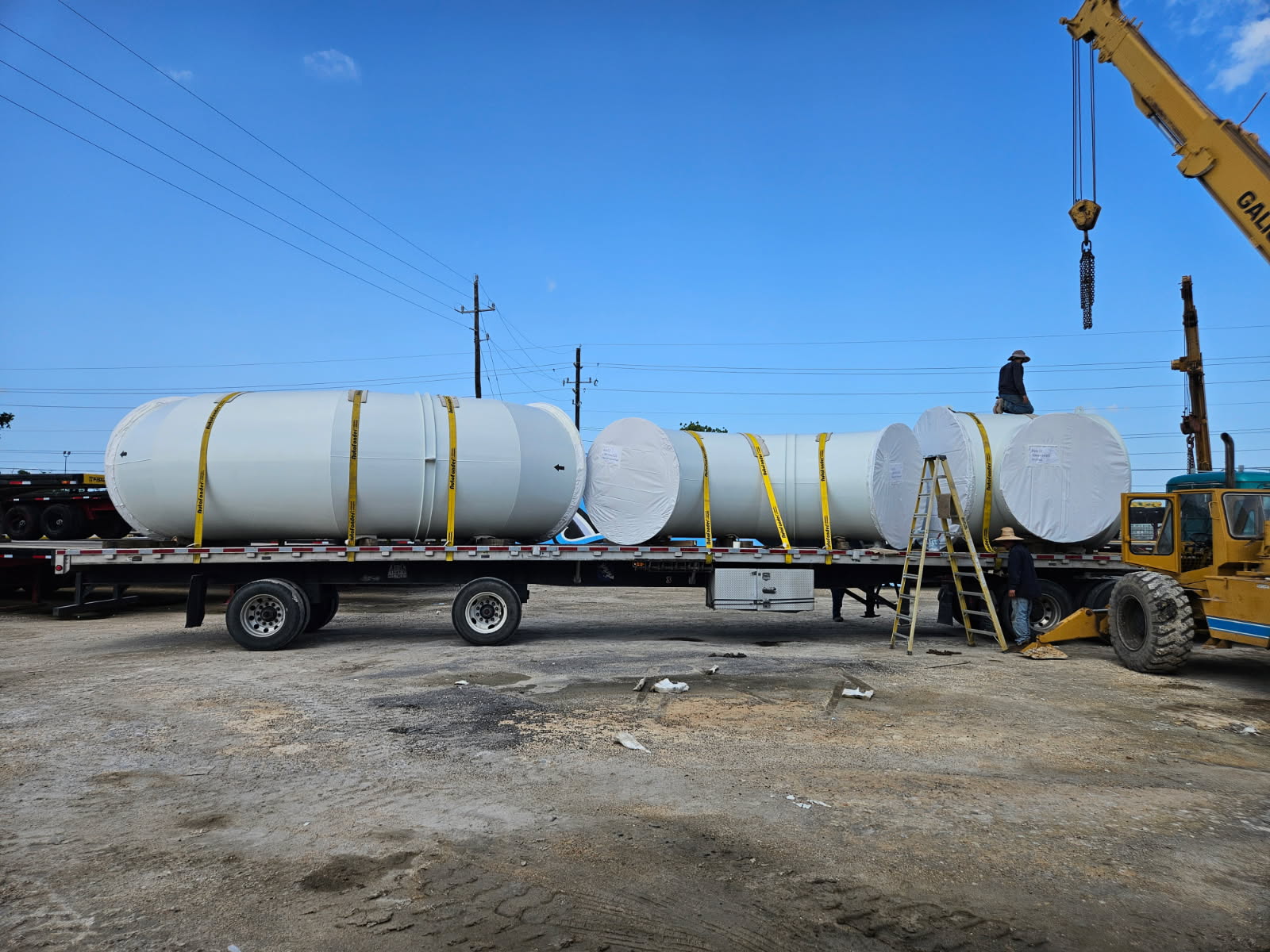 Fabricated Components Ready to Ship