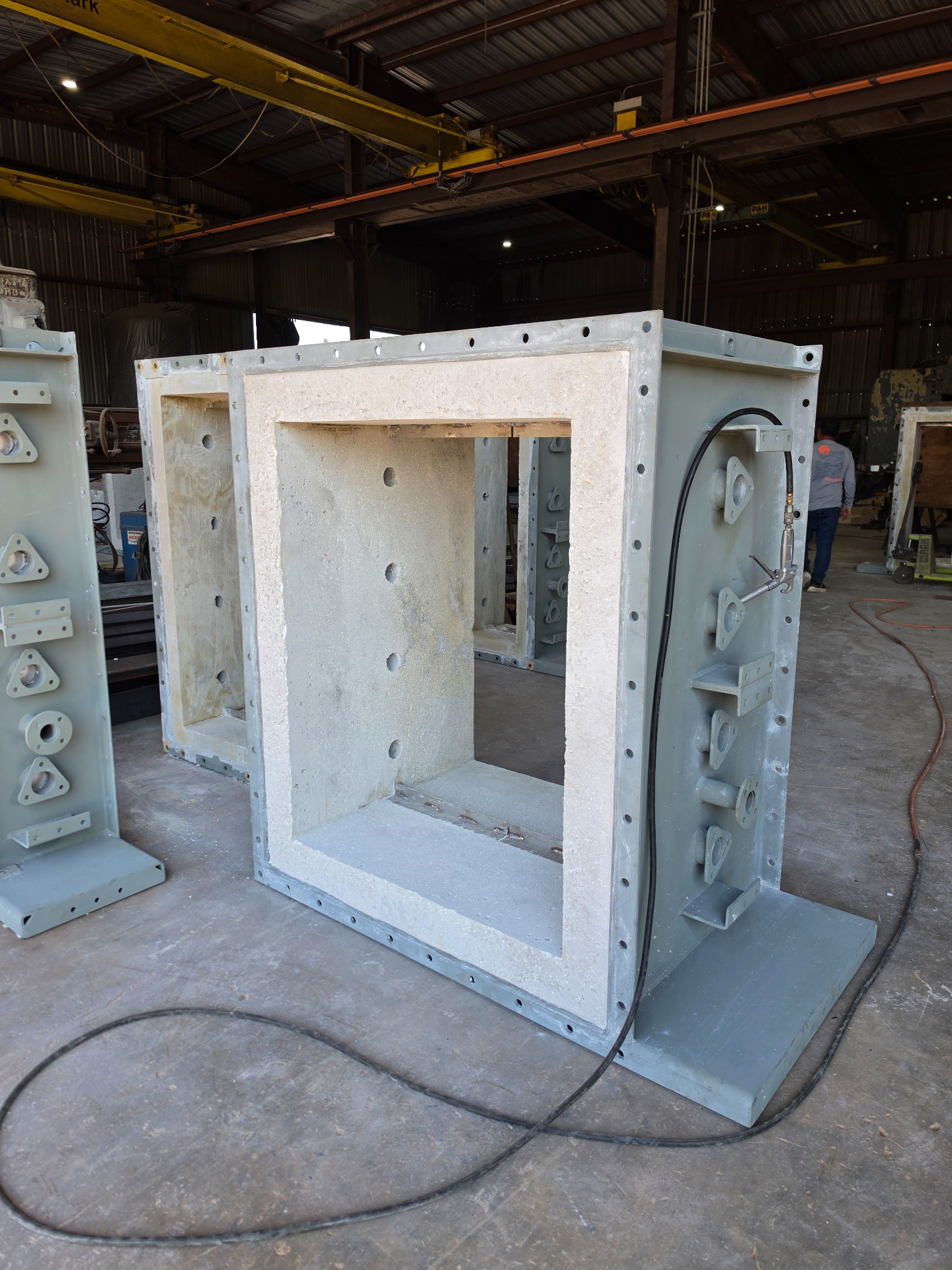 Refractory-Lined Assembly